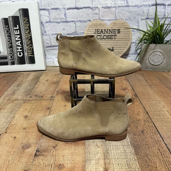 MADEWELL The Bryce Chelsea Boot in Tan Cliff Women's Size 11 - Picture 1 of 11